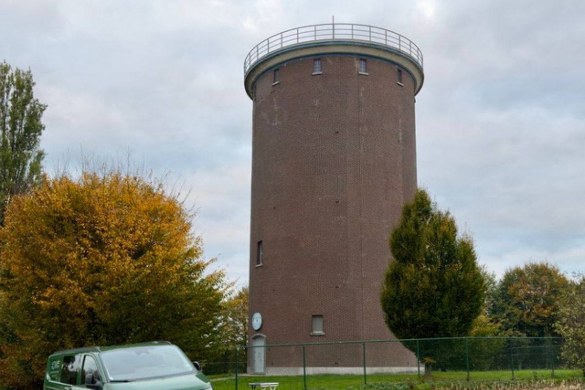 Modélisation 3D haute résolution d'un château d'eau